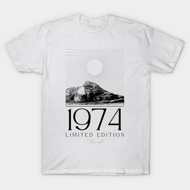 1974 T-Shirt by Fierce Femme Designs